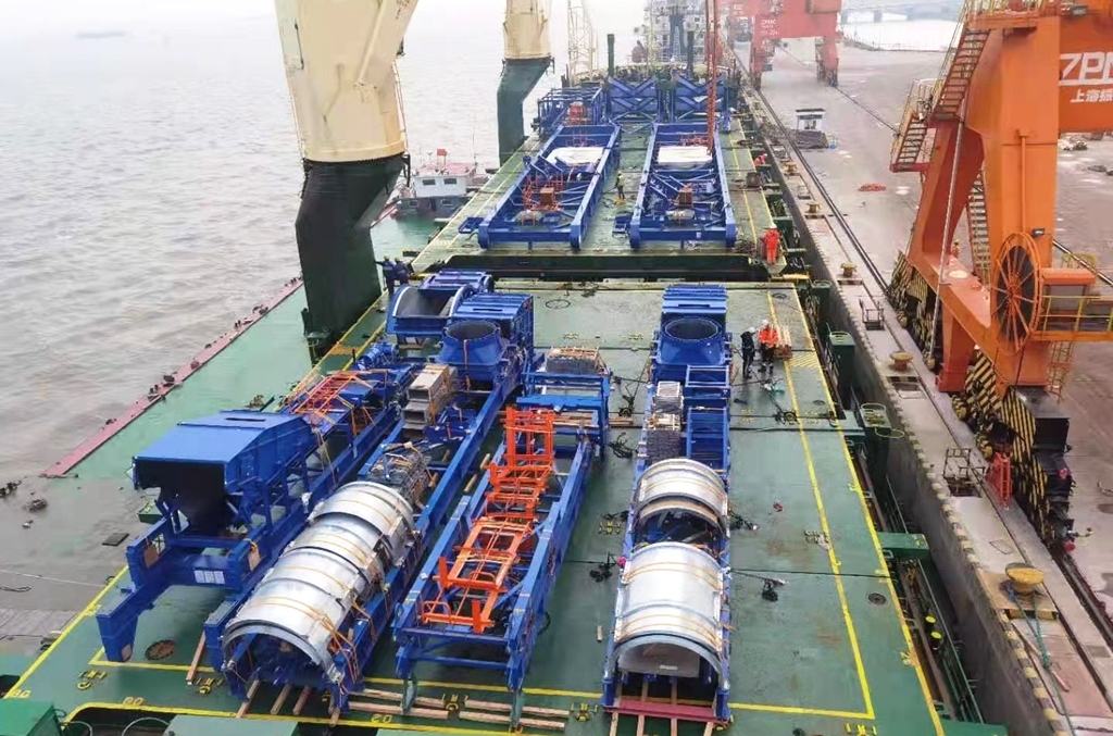 RHM & KOCH Stacker Reclaimer Components Successful Delivery(图2) RHM & KOCH Stacker Reclaimer Components Successful Delivery(图2)