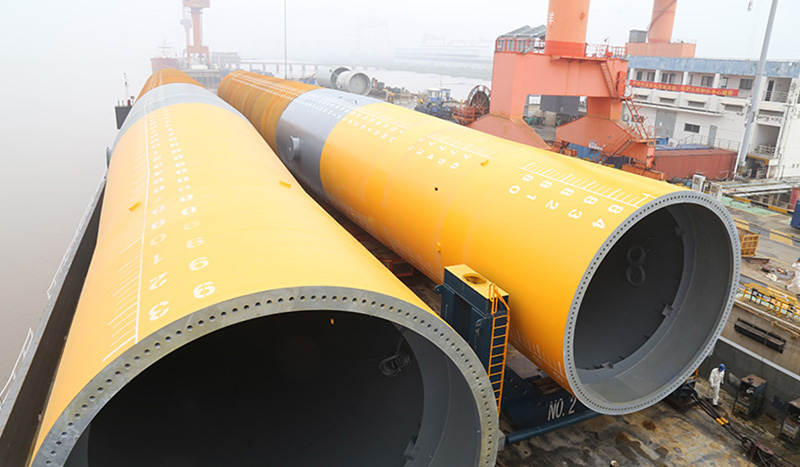 海上风电单桩(图11) 华能大丰300MW项目