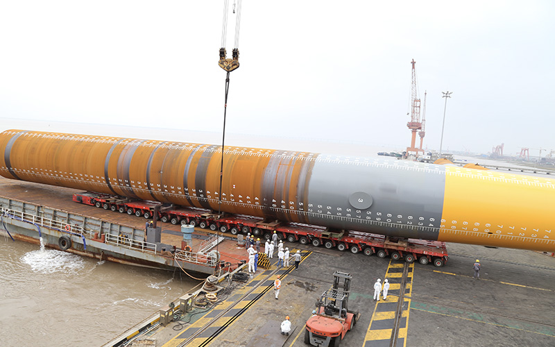 海上风电单桩(图7) 国家电投滨海南H3海上风电项目