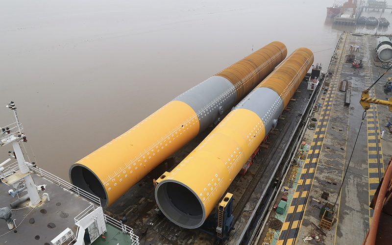 海上风电单桩(图9) 启东华尔锐H3海上风电项目