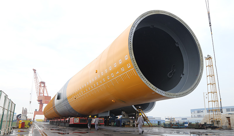 海上风电单桩(图12) 华能灌云400MW项目